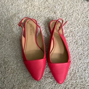 Talbots Hot Pink Slingbacks 8M